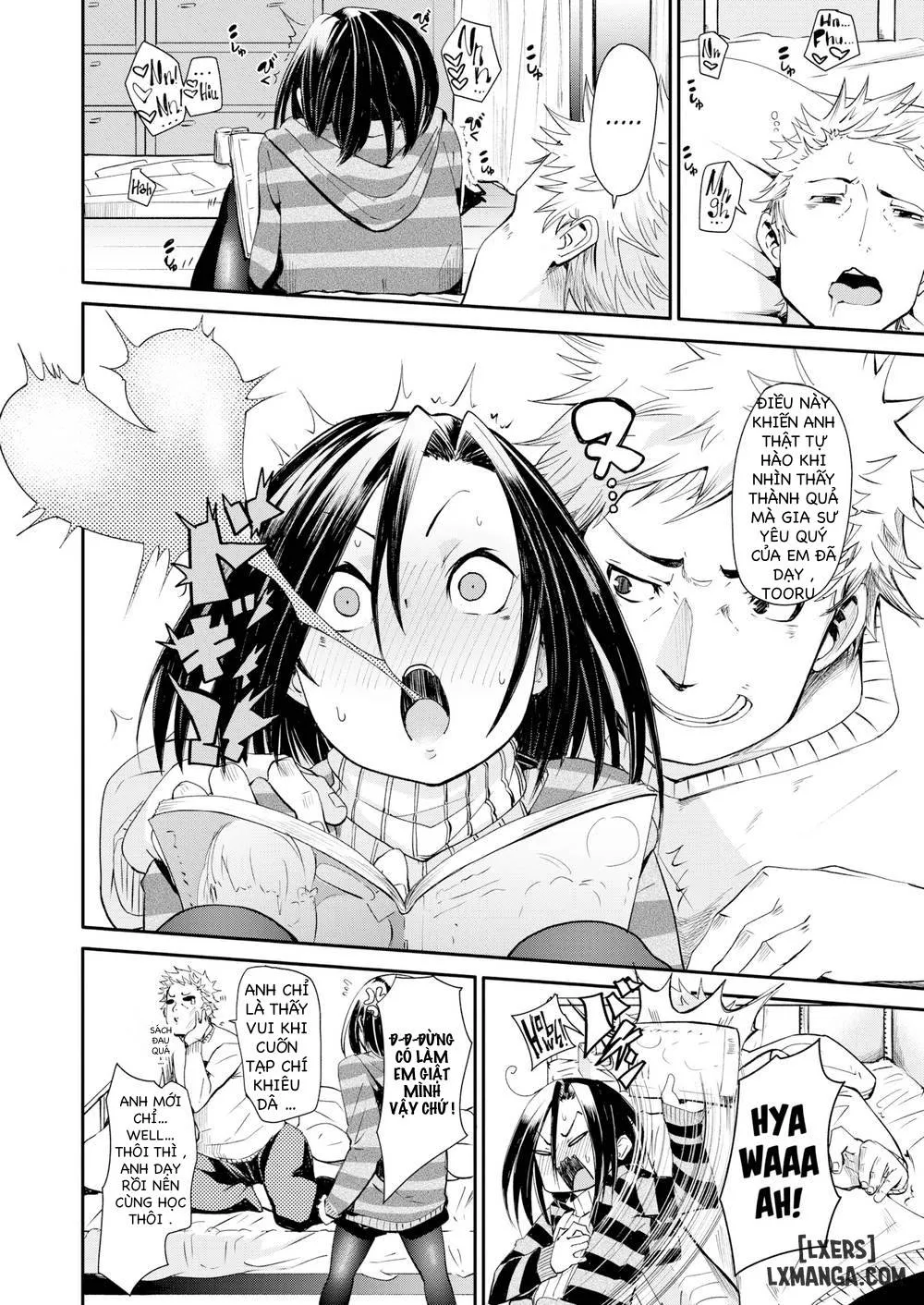 HentaiVN.net - Ảnh 4 - She's Rather Do This Than Study - Chap 1