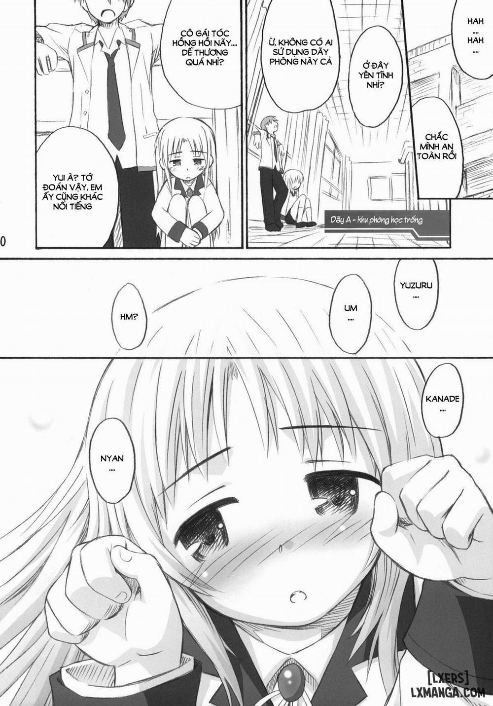 HentaiVN.net - Ảnh 9 - Kimi no Hitomi wa 100 Man Volt! (AngelBeats!) - Chap 1