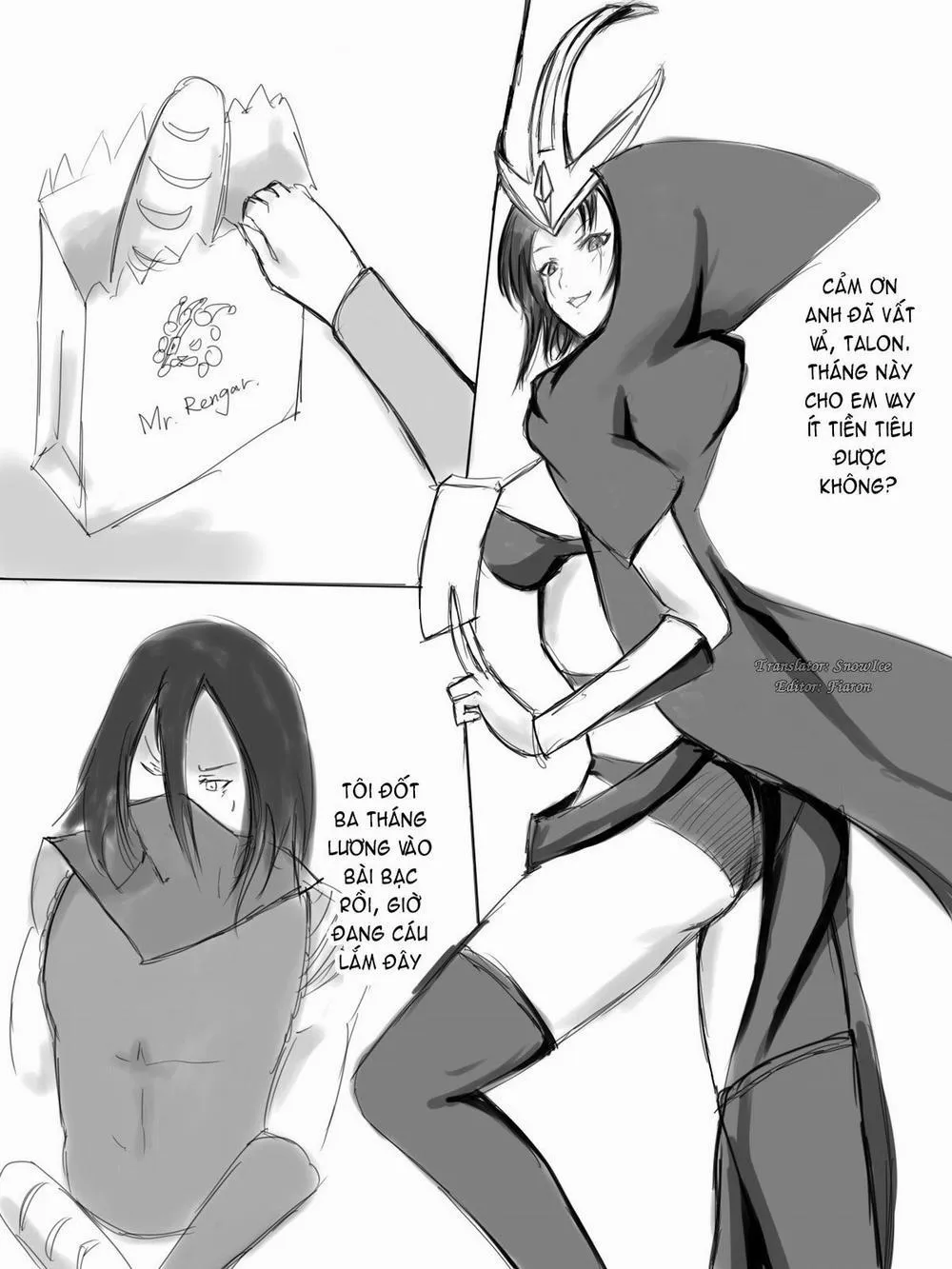 HentaiVN.net - Ảnh 5 - Leblanc x Talon (Liên Minh Huyền Thoại) - Chap 1