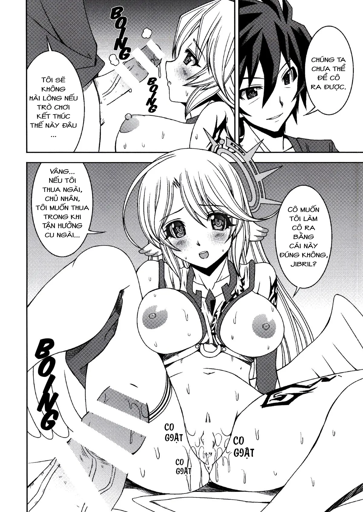 HentaiVN.net - Ảnh 10 - Kenzen Tenyoku Jibril (No Game No Life) - Chap 1