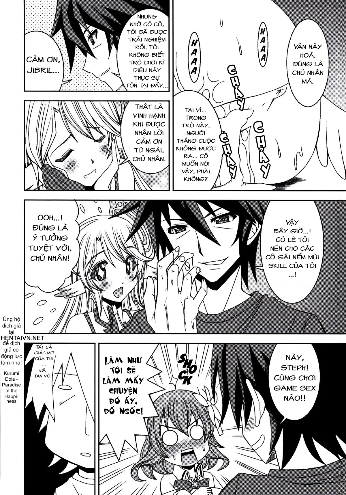 HentaiVN.net - Ảnh 16 - Kenzen Tenyoku Jibril (No Game No Life) - Chap 1