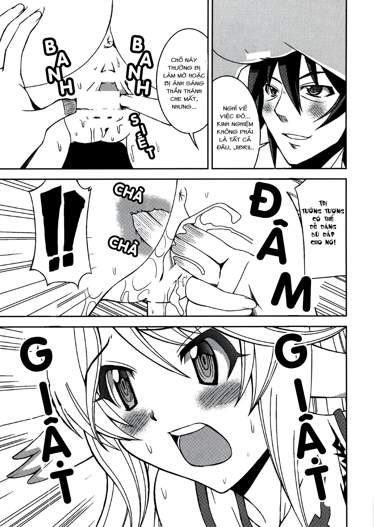 HentaiVN.net - Ảnh 5 - Kenzen Tenyoku Jibril (No Game No Life) - Chap 1