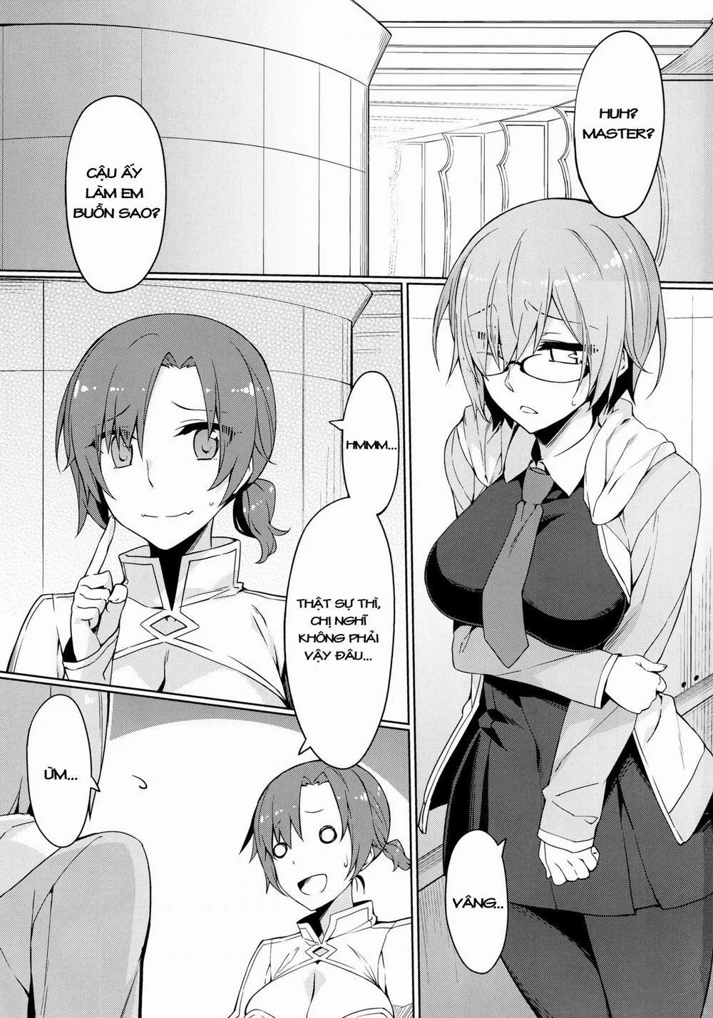 HentaiVN.net - Ảnh 3 - Chaldea Himitsu no Renai Shidou (Fate/Grand Order) - Chap 1