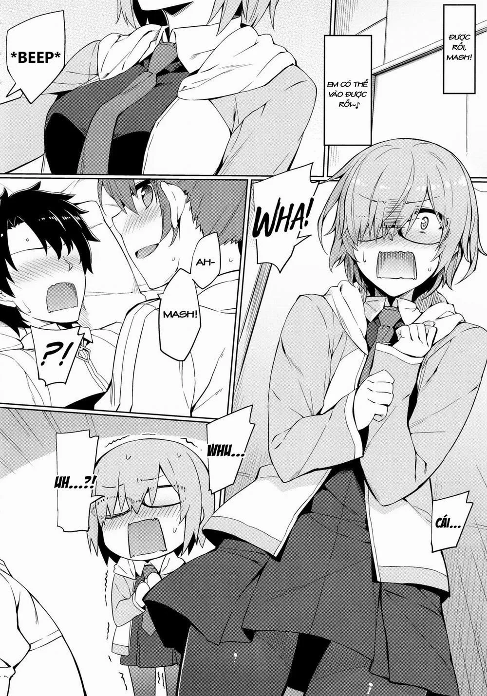 HentaiVN.net - Ảnh 6 - Chaldea Himitsu no Renai Shidou (Fate/Grand Order) - Chap 1