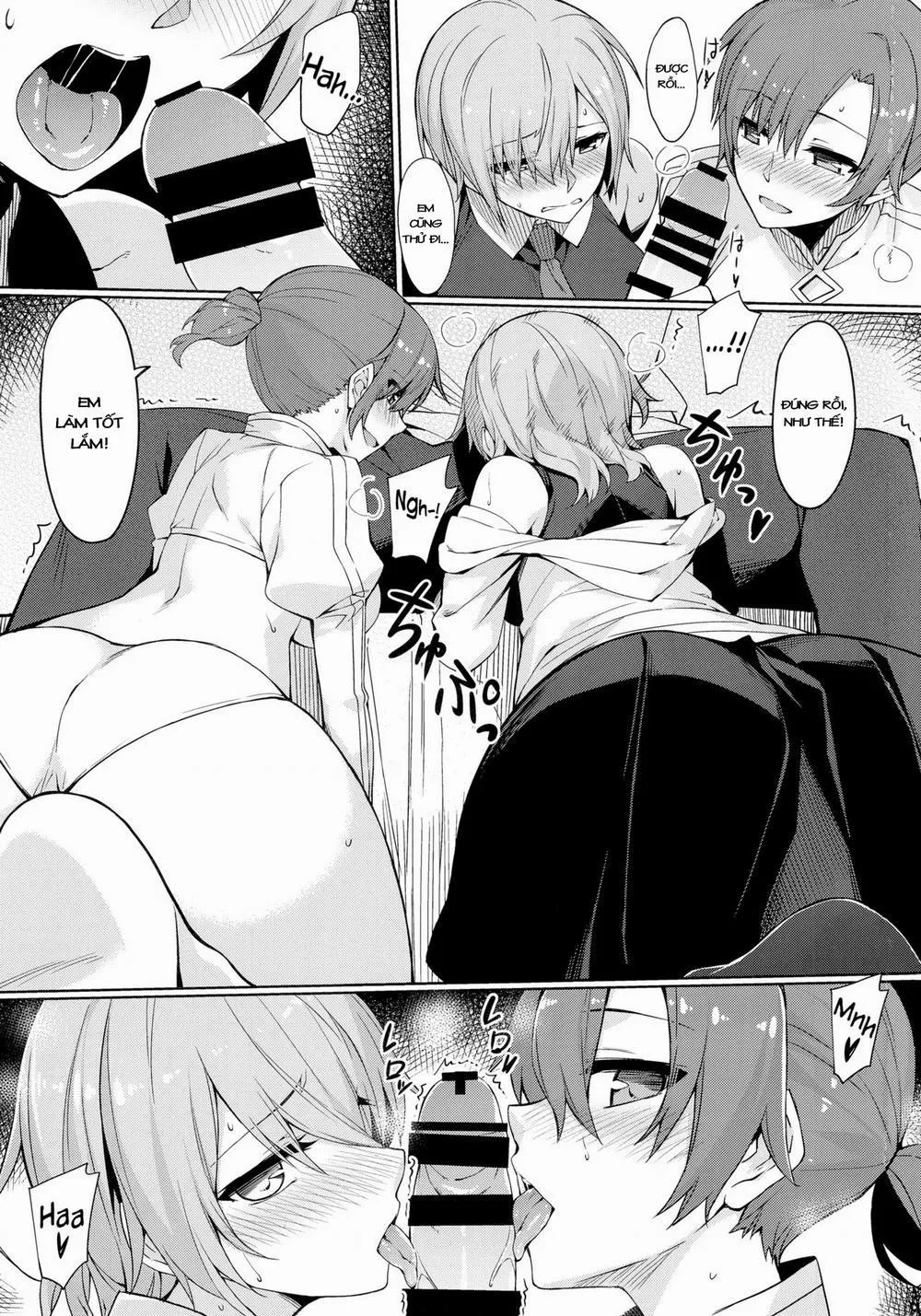 HentaiVN.net - Ảnh 9 - Chaldea Himitsu no Renai Shidou (Fate/Grand Order) - Chap 1