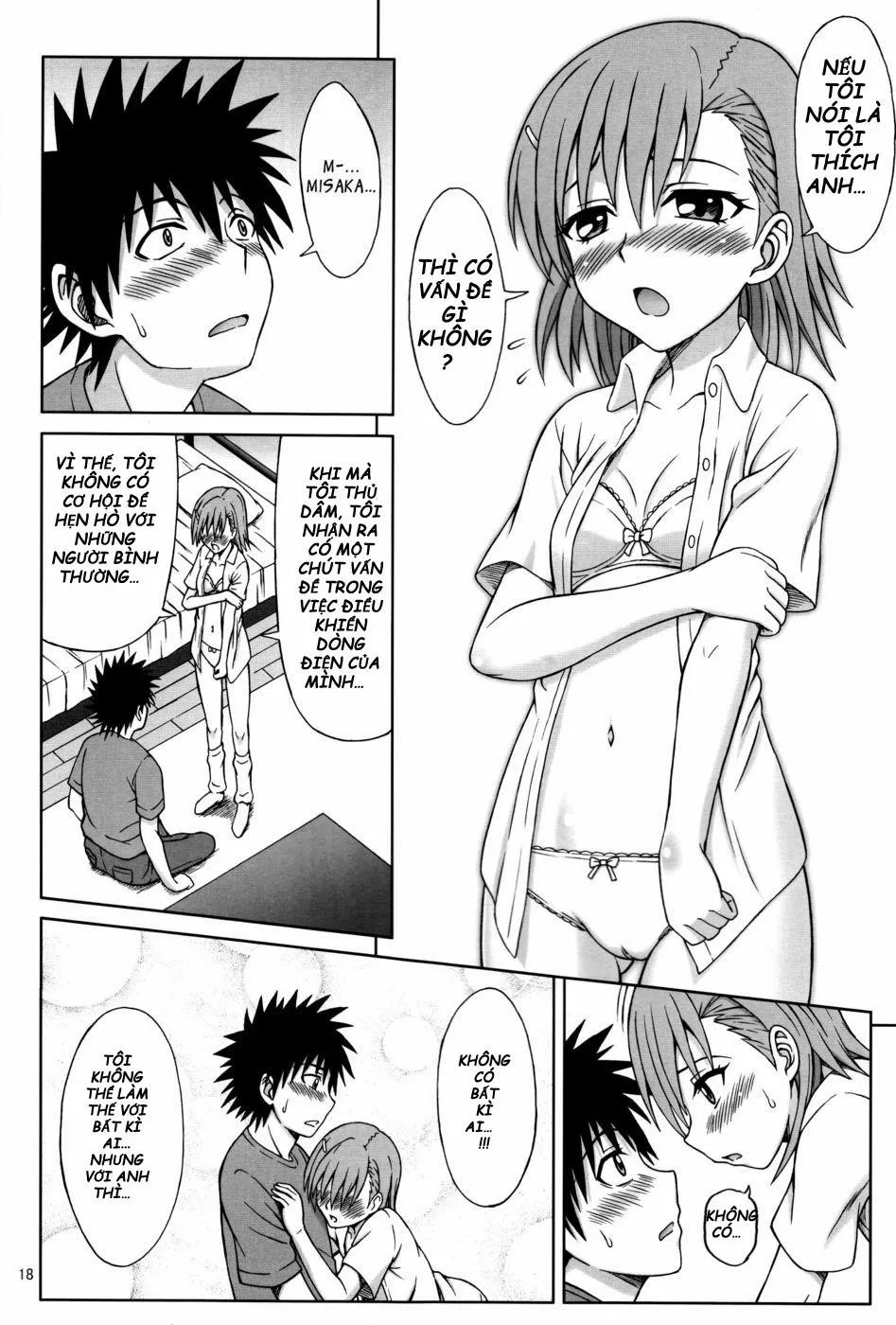 HentaiVN.net - Ảnh 18 - Toaru Misaka No Shouhi Denryoku (Toaru Majutsu No Index) - Chap 1