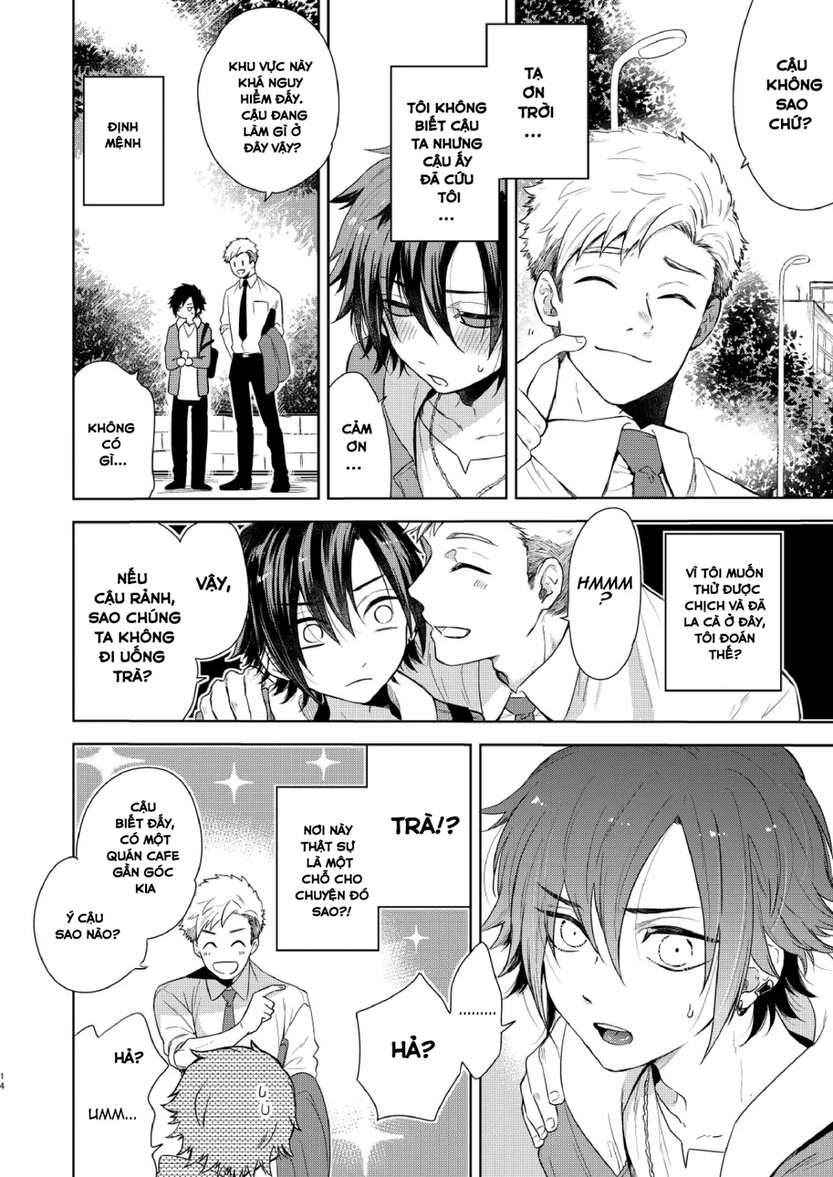 HentaiVN.net - Ảnh 15 - Tình yêu tuyệt vọng [Yakekuso Romance] - Chap 1