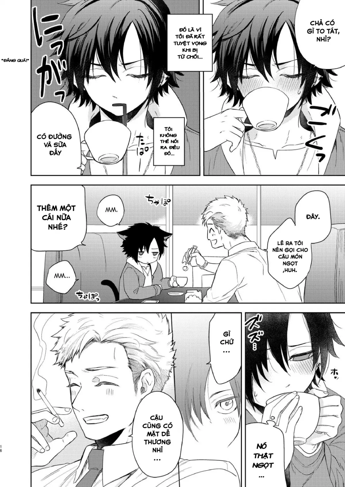 HentaiVN.net - Ảnh 17 - Tình yêu tuyệt vọng [Yakekuso Romance] - Chap 1