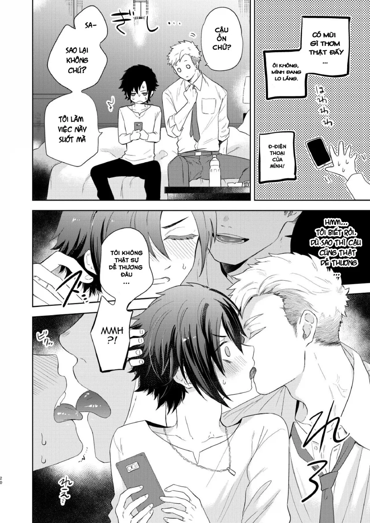 HentaiVN.net - Ảnh 21 - Tình yêu tuyệt vọng [Yakekuso Romance] - Chap 1