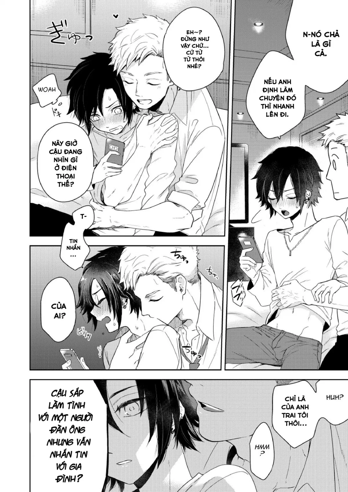 HentaiVN.net - Ảnh 23 - Tình yêu tuyệt vọng [Yakekuso Romance] - Chap 1