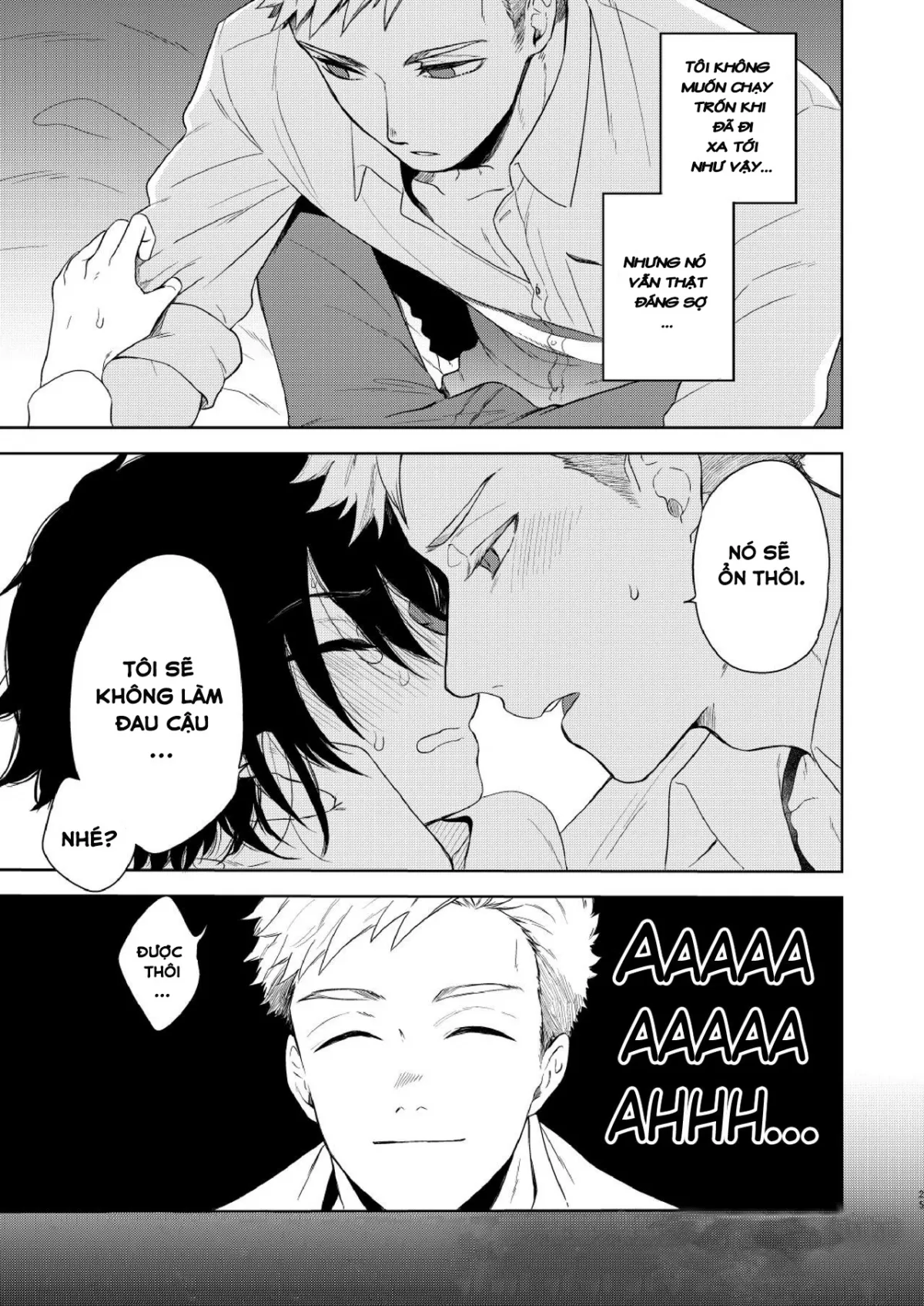 HentaiVN.net - Ảnh 26 - Tình yêu tuyệt vọng [Yakekuso Romance] - Chap 1