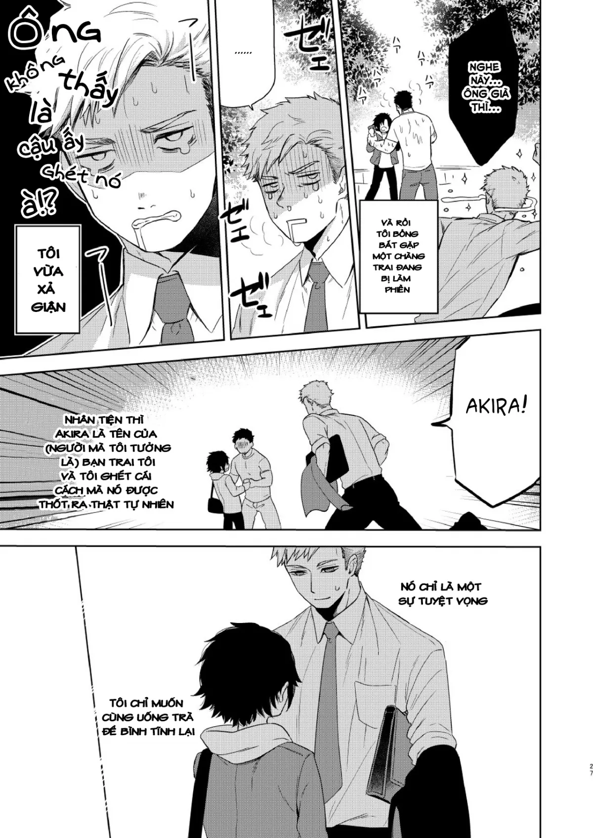 HentaiVN.net - Ảnh 28 - Tình yêu tuyệt vọng [Yakekuso Romance] - Chap 1