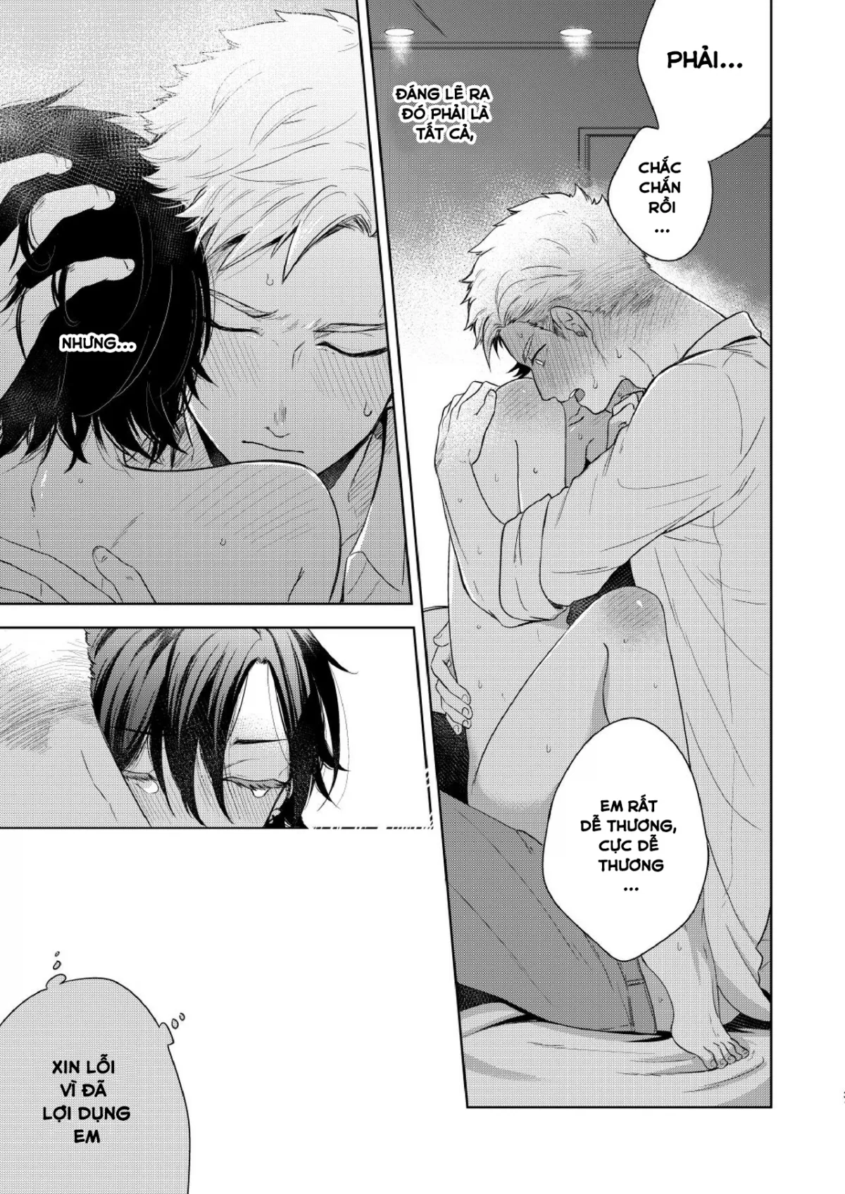 HentaiVN.net - Ảnh 32 - Tình yêu tuyệt vọng [Yakekuso Romance] - Chap 1