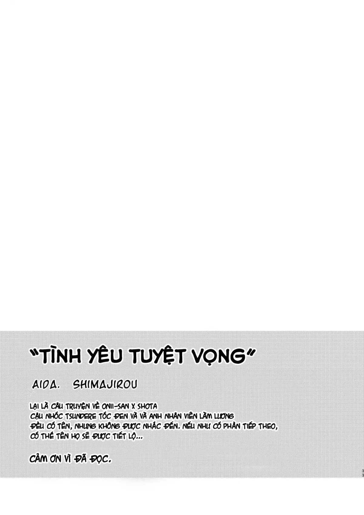 HentaiVN.net - Ảnh 34 - Tình yêu tuyệt vọng [Yakekuso Romance] - Chap 1