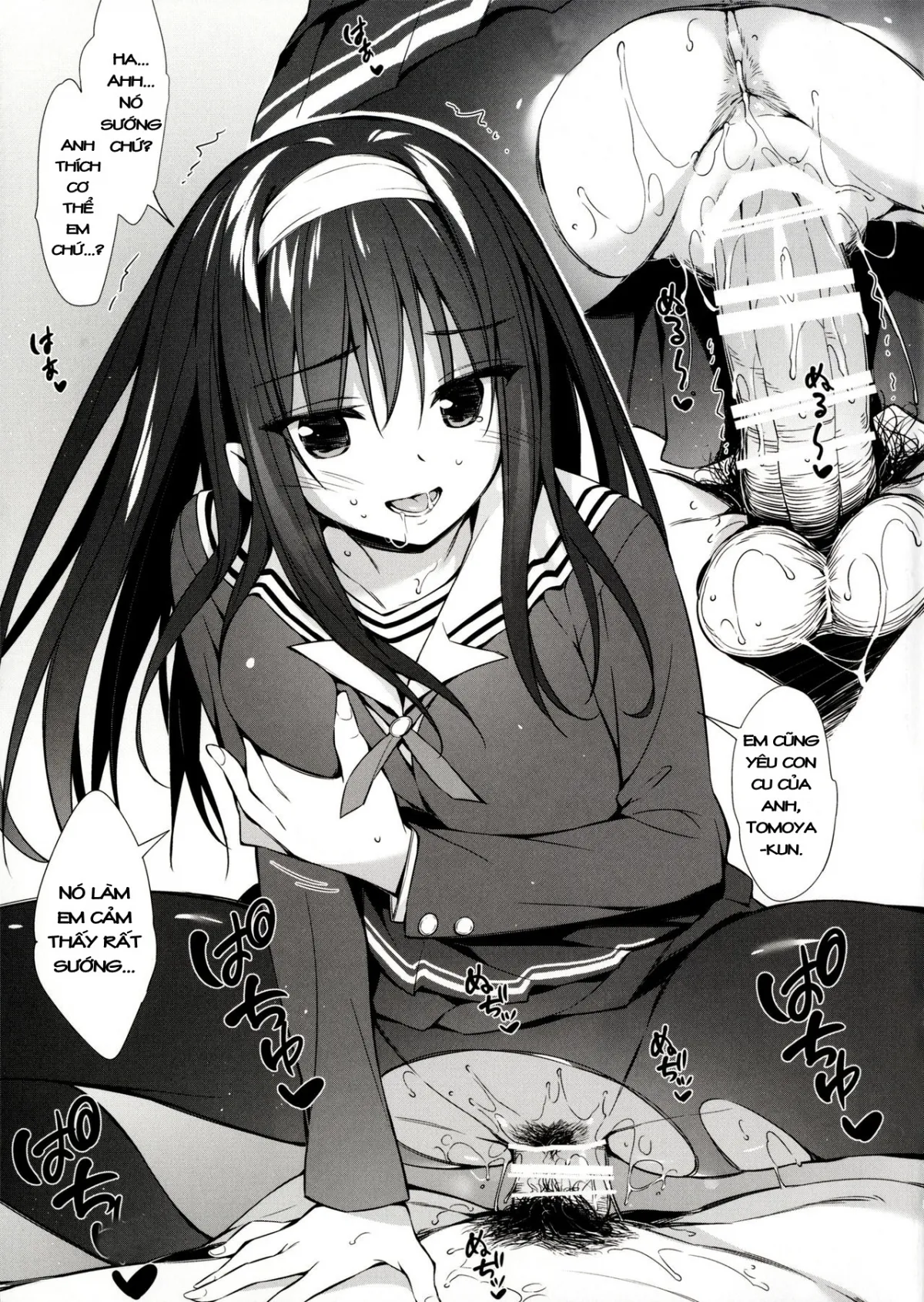 HentaiVN.net - Ảnh 5 - Utaha Senpai To Love Ecchi - Chap 1