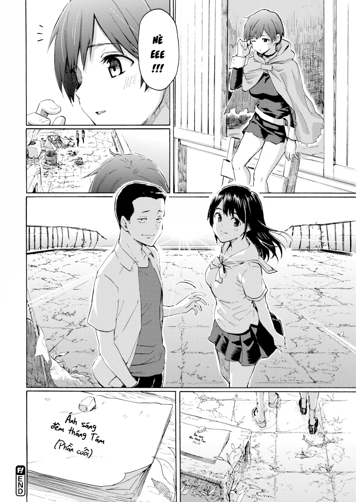 HentaiVN.net - Ảnh 20 - Ánh Sáng Đêm Tháng Tám (Phần cuối) [August Light (Finale)] - Chap 1