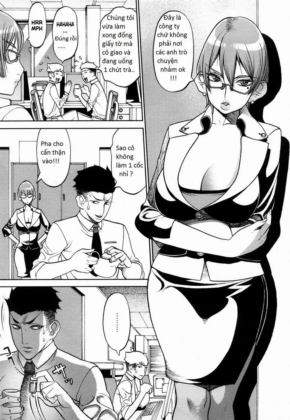 HentaiVN.net - Ảnh 3 - ENSLAVED BOSS - Chap 1