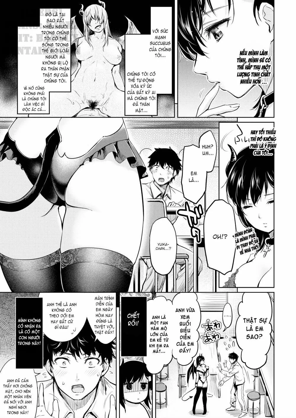 HentaiVN.net - Ảnh 5 - Lustful Succubidol - Chap 1
