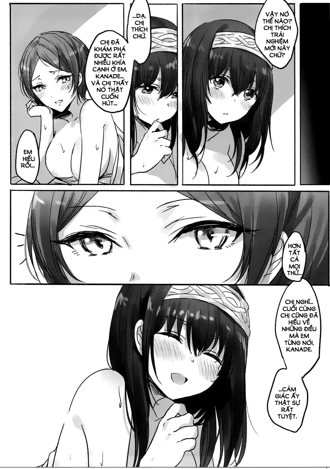HentaiVN.net - Ảnh 27 - Kanade-san, Daitemo Yoroshii Deshouka (The Idolmaster) [Kanade, Can I Hold You Tonight?] - Chap 1