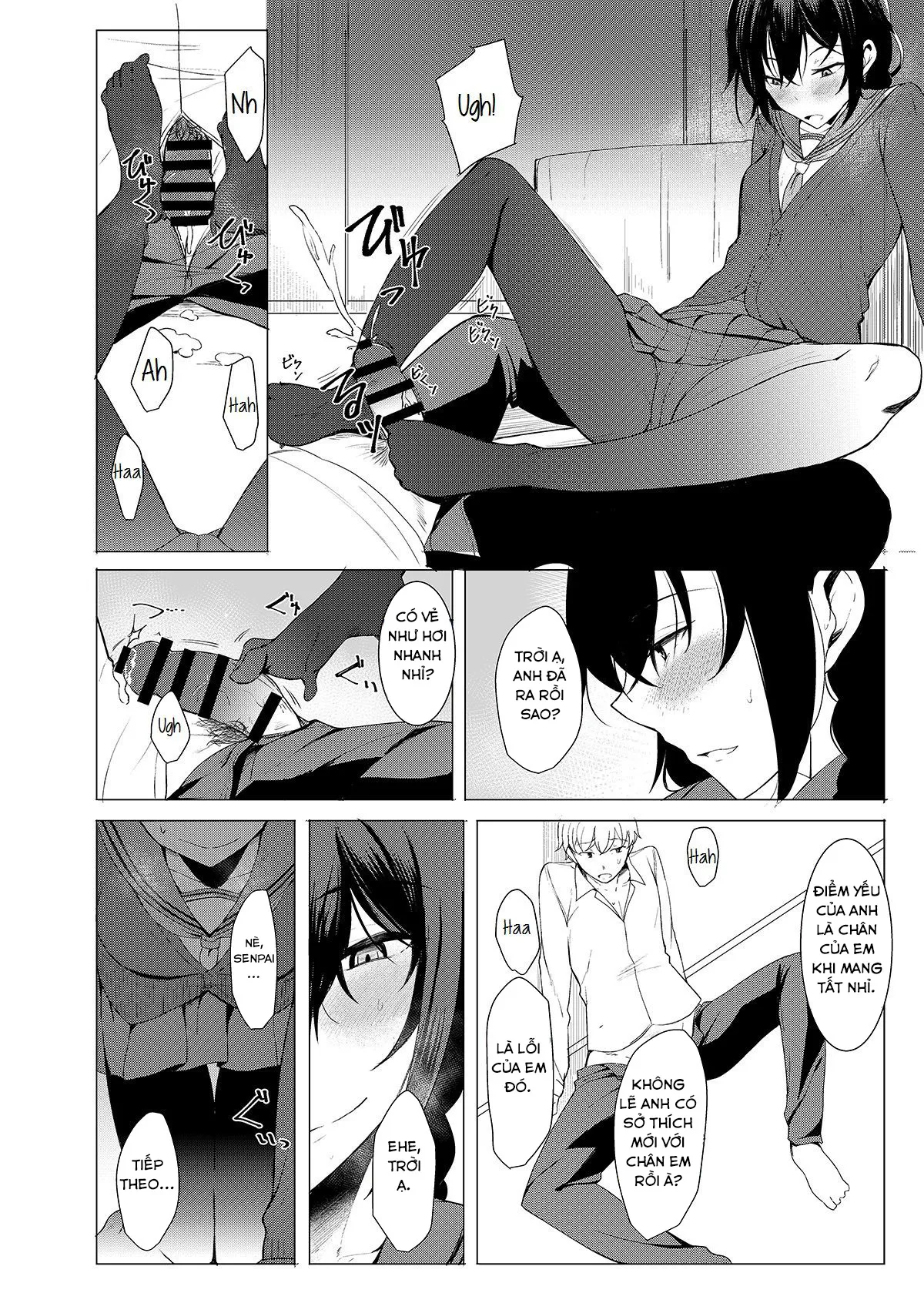 HentaiVN.net - Ảnh 11 - Kouhai-chan ni Eroi Koto Sareru Hon 3 - Chap 1