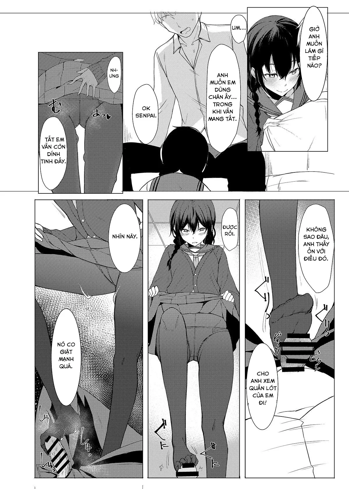 HentaiVN.net - Ảnh 9 - Kouhai-chan ni Eroi Koto Sareru Hon 3 - Chap 1
