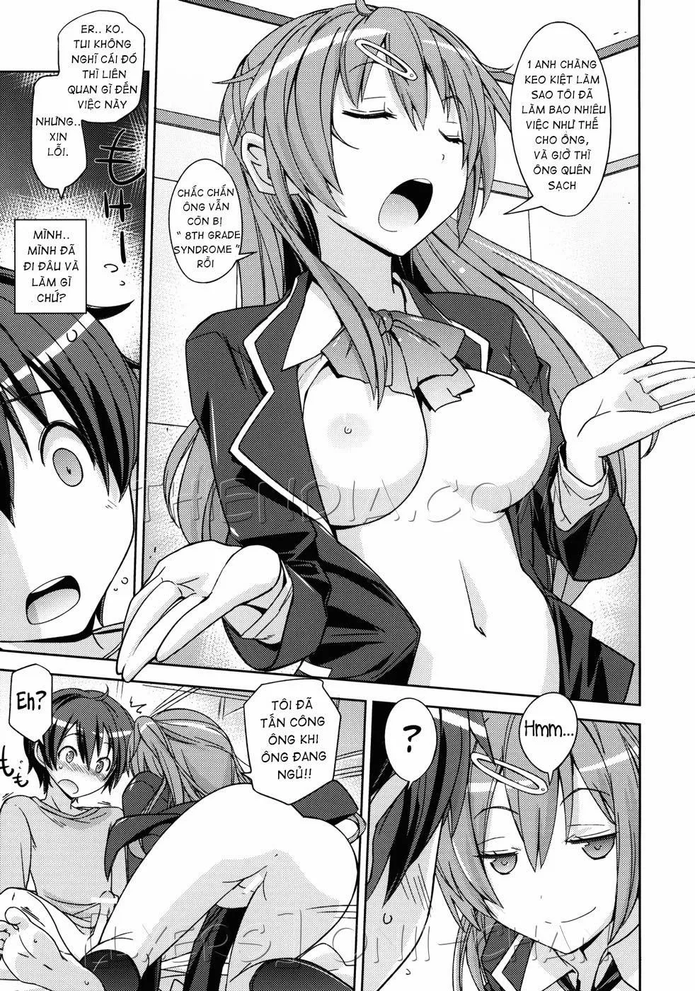 HentaiVN.net - Ảnh 6 - Poyopacho CC (Chuunibyou Demo Koi Ga Shitai) - Chap 1