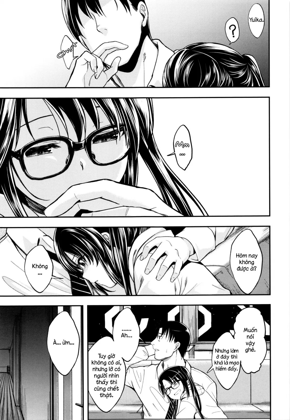 HentaiVN.net - Ảnh 10 - Mitsumine đã đủ 20 tuổi rồi [Mitsumine wa Hatachi ni Nari mashita] - Chap 1