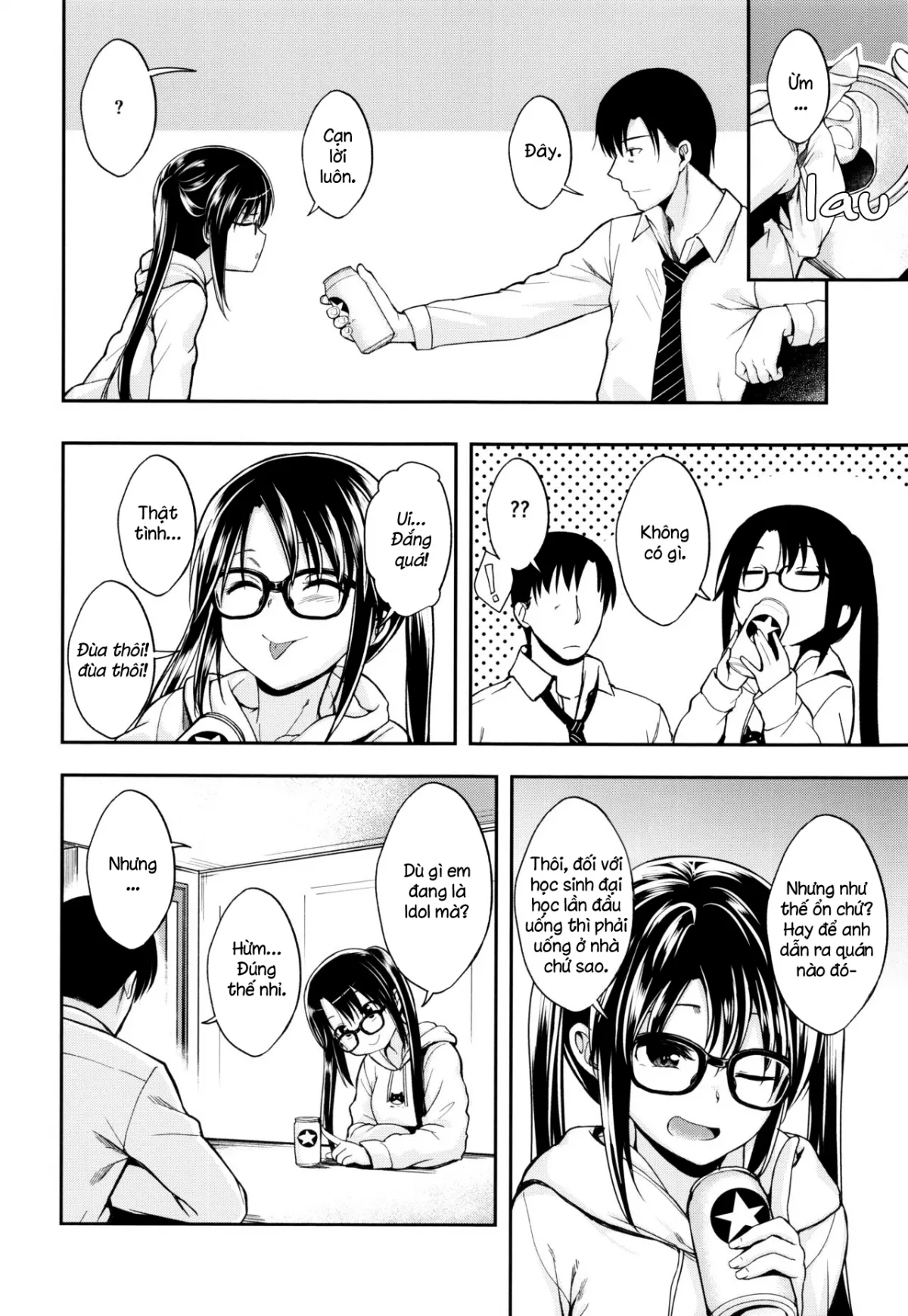 HentaiVN.net - Ảnh 7 - Mitsumine đã đủ 20 tuổi rồi [Mitsumine wa Hatachi ni Nari mashita] - Chap 1