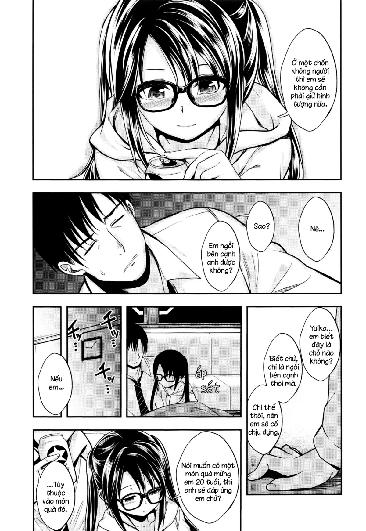 HentaiVN.net - Ảnh 8 - Mitsumine đã đủ 20 tuổi rồi [Mitsumine wa Hatachi ni Nari mashita] - Chap 1