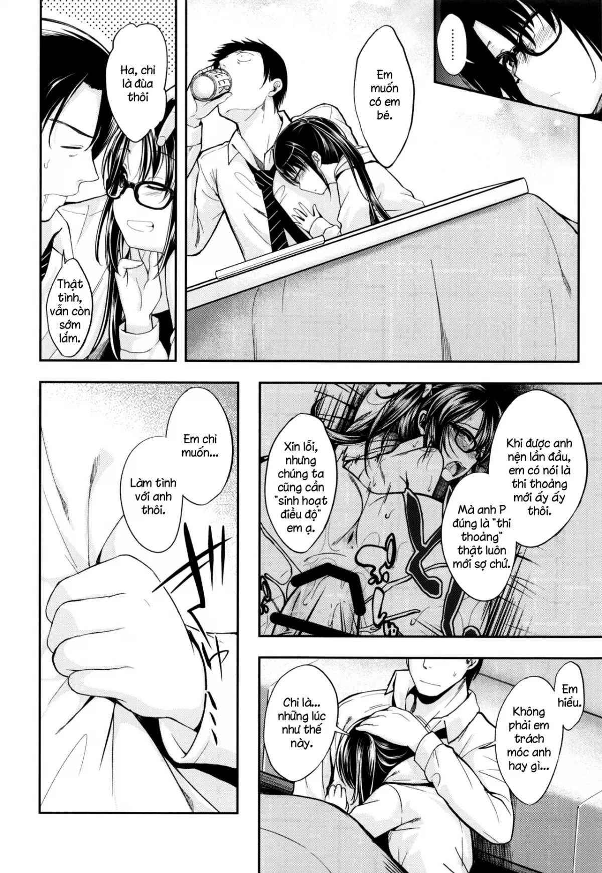 HentaiVN.net - Ảnh 9 - Mitsumine đã đủ 20 tuổi rồi [Mitsumine wa Hatachi ni Nari mashita] - Chap 1