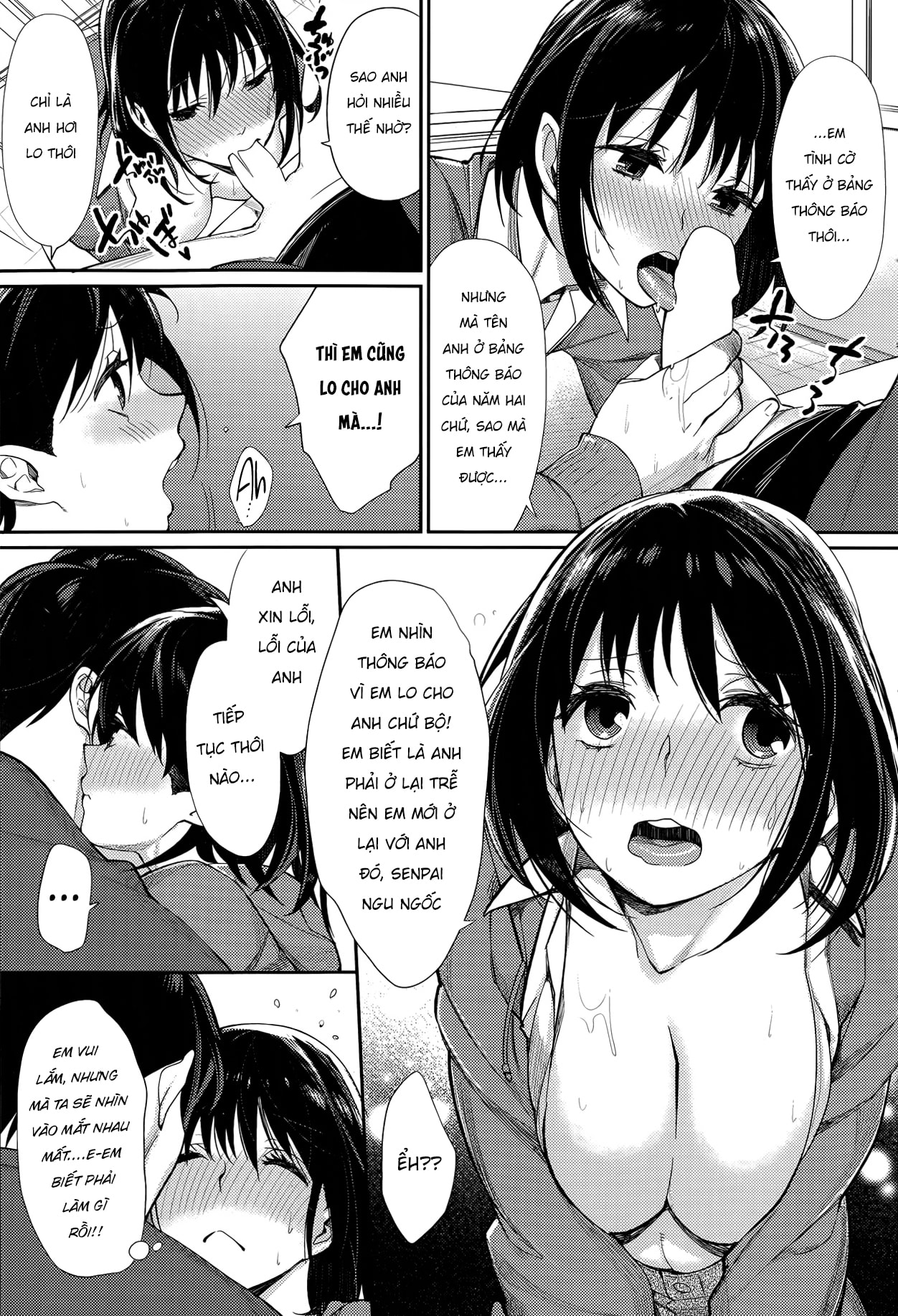 HentaiVN.net - Ảnh 15 - Nhìn em nữa đi, Senpai! [Shisen de Eye Shiteru!] - Chap 1