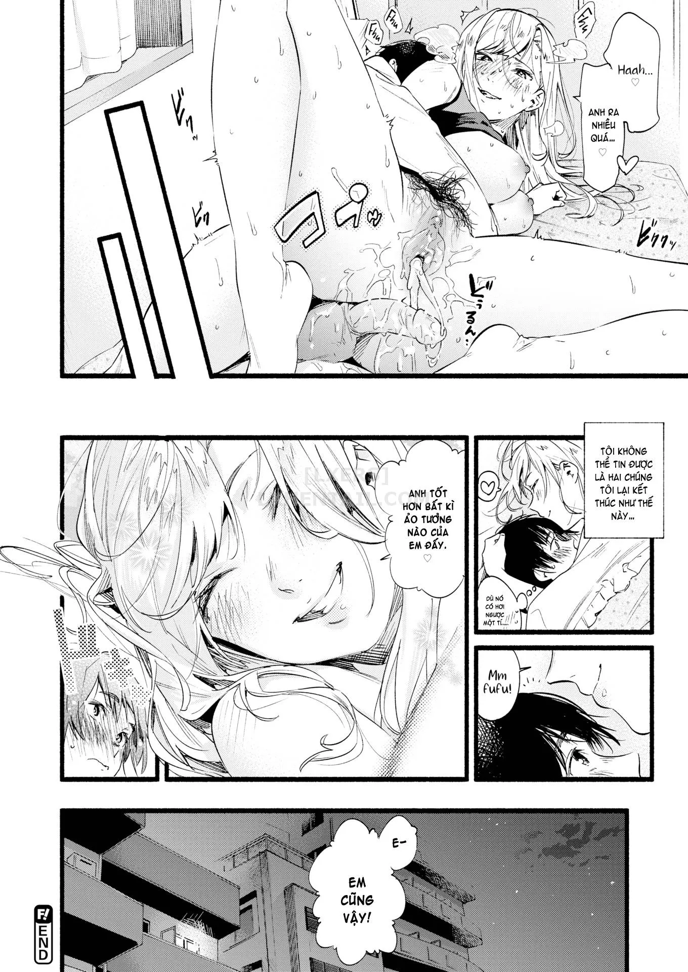 HentaiVN.net - Ảnh 23 - Over Over Over! [Comic Shitsurakuten 2020-04] - Chap 1