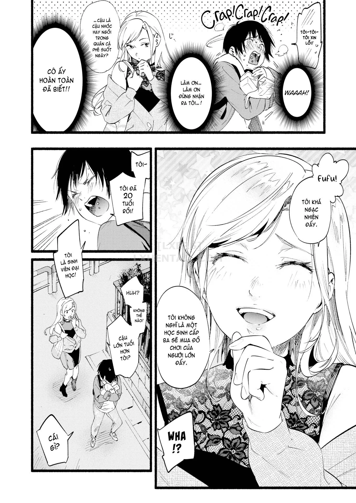 HentaiVN.net - Ảnh 7 - Over Over Over! [Comic Shitsurakuten 2020-04] - Chap 1