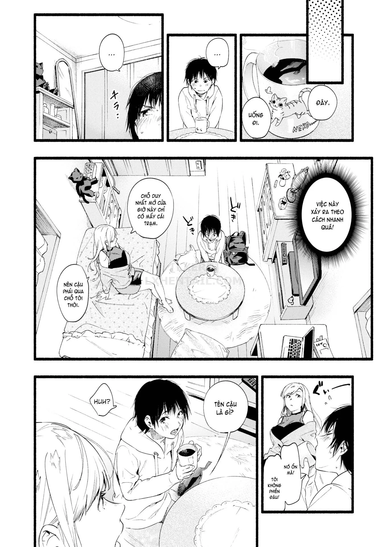 HentaiVN.net - Ảnh 9 - Over Over Over! [Comic Shitsurakuten 2020-04] - Chap 1