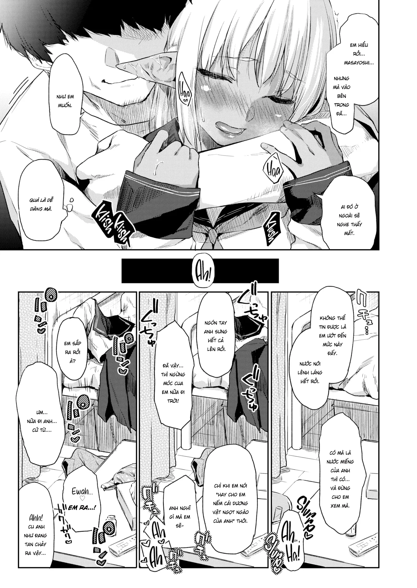 HentaiVN.net - Ảnh 11 - Một nhà cùng nàng nữ sinh elf da ngăm - Chap 1