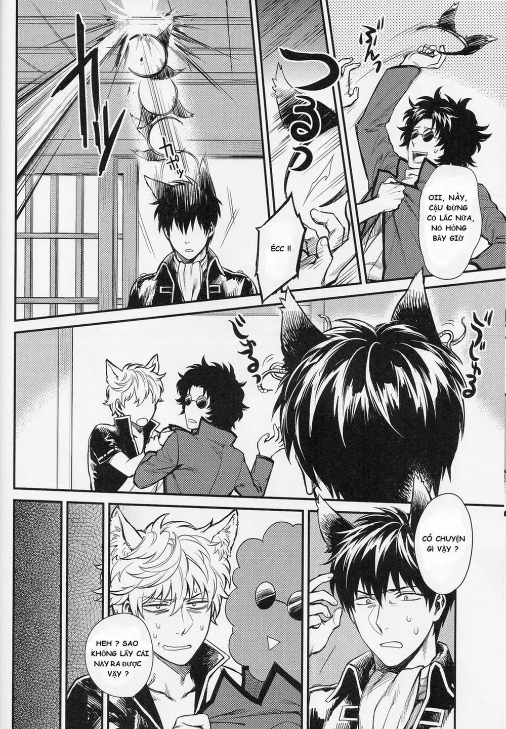 HentaiVN.net - Ảnh 10 - Like Cat And Dog (Gintama) - Chap 1