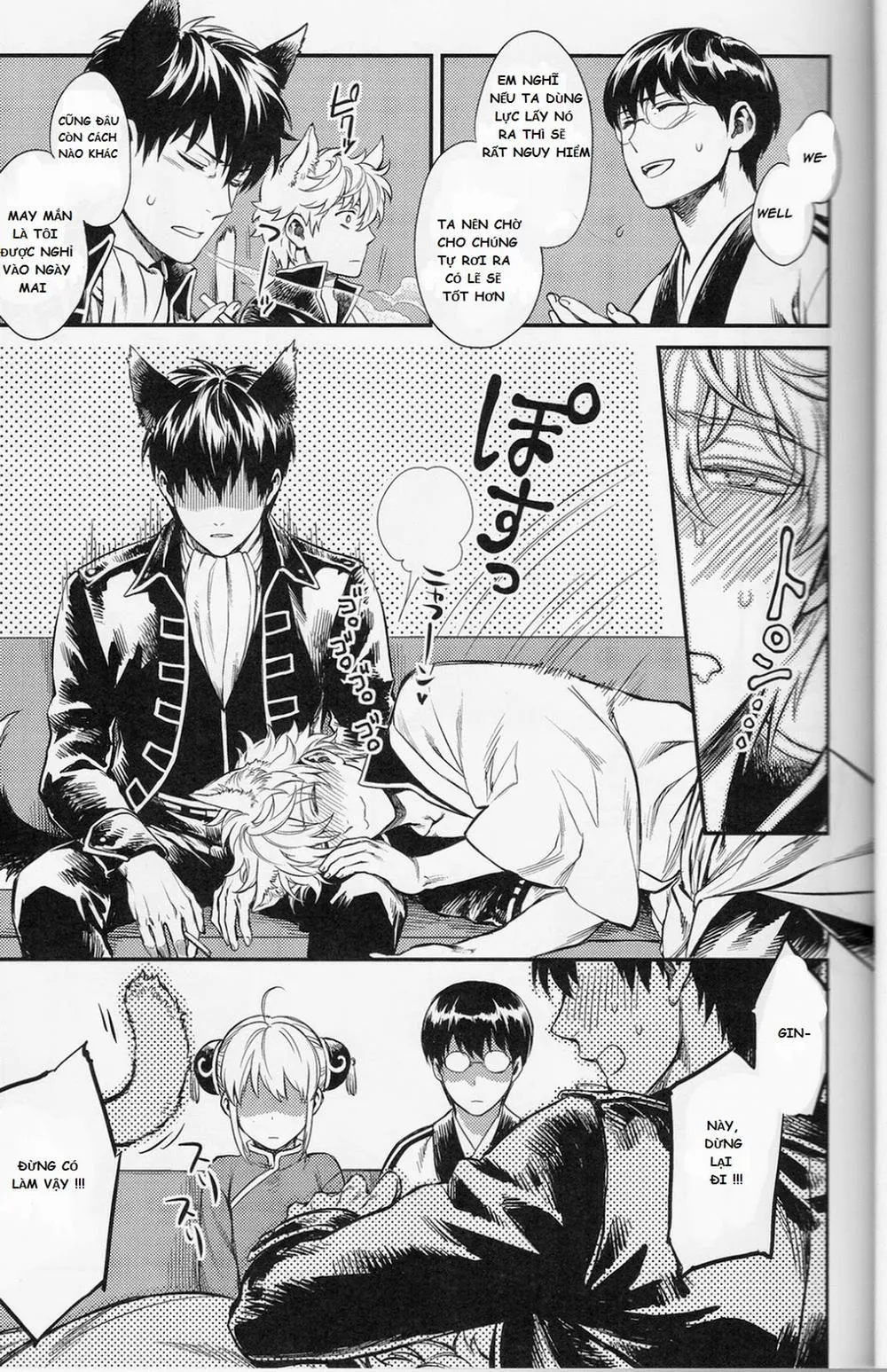 HentaiVN.net - Ảnh 13 - Like Cat And Dog (Gintama) - Chap 1