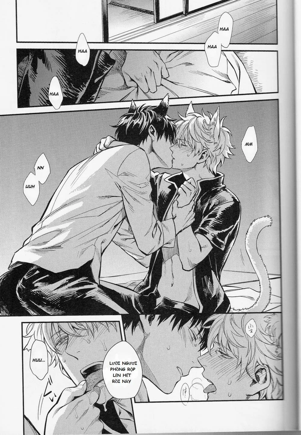 HentaiVN.net - Ảnh 19 - Like Cat And Dog (Gintama) - Chap 1
