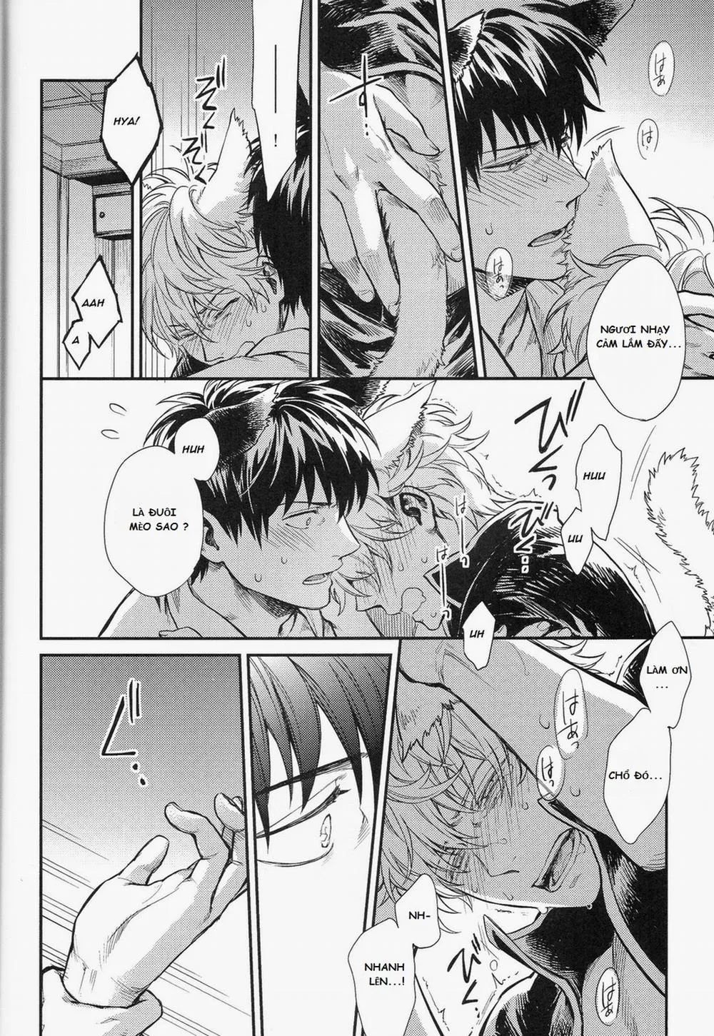 HentaiVN.net - Ảnh 20 - Like Cat And Dog (Gintama) - Chap 1