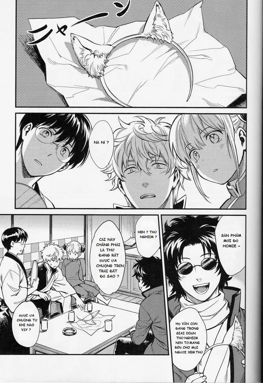 HentaiVN.net - Ảnh 5 - Like Cat And Dog (Gintama) - Chap 1