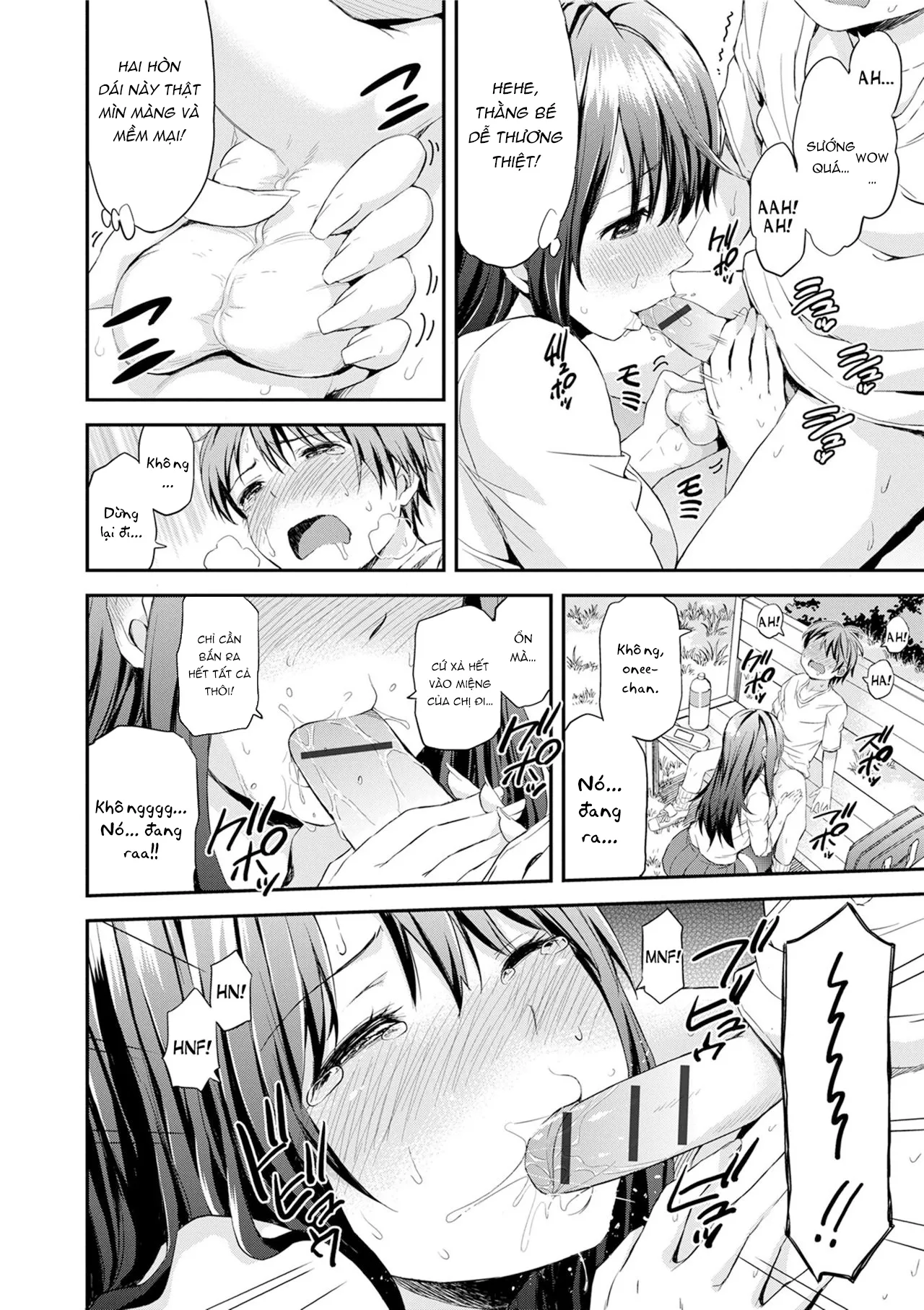 HentaiVN.net - Ảnh 11 - Come Pee Inside Onee-chan! [Onee-chan no Naka de Oshikko Shite!] - Chap 1