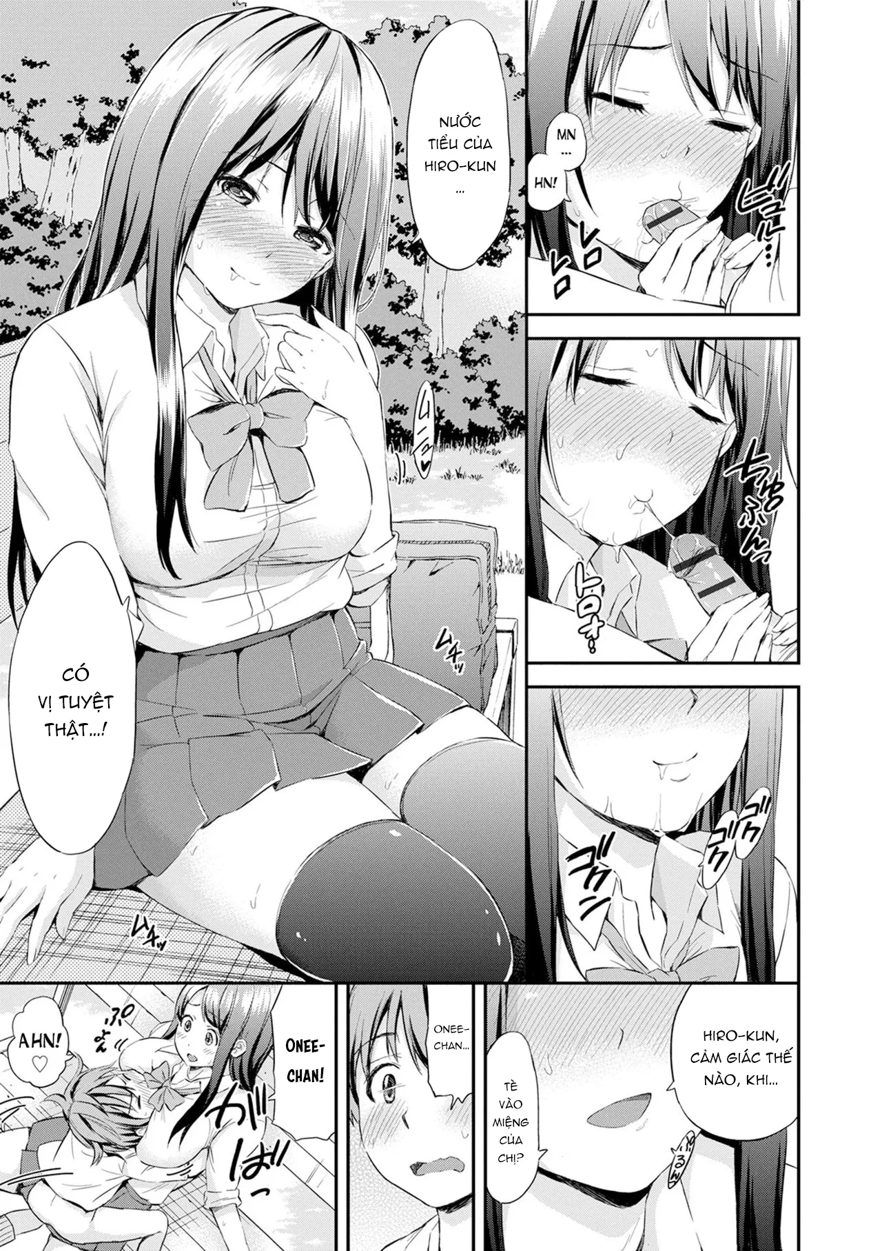 HentaiVN.net - Ảnh 12 - Come Pee Inside Onee-chan! [Onee-chan no Naka de Oshikko Shite!] - Chap 1