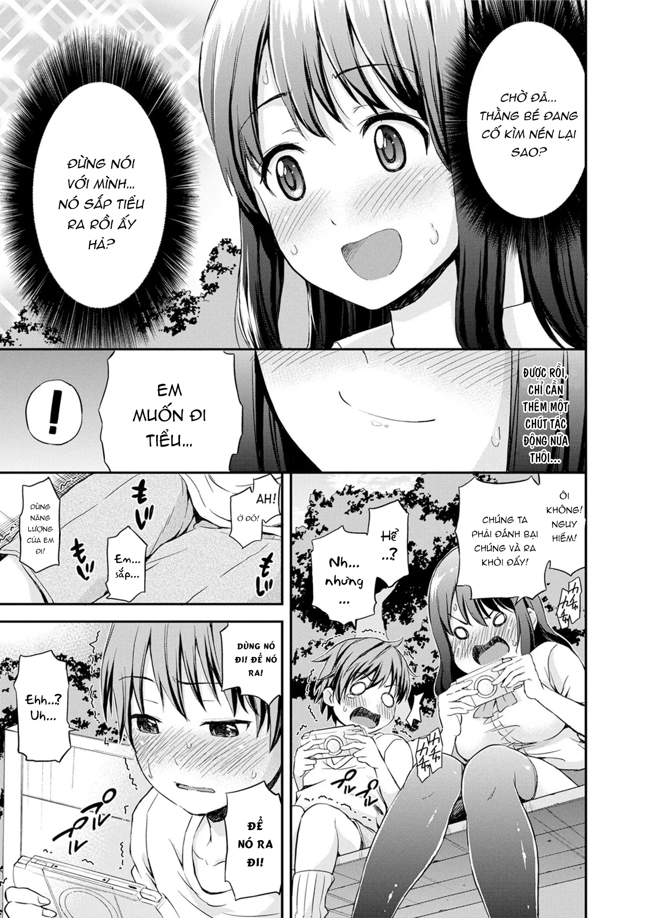 HentaiVN.net - Ảnh 6 - Come Pee Inside Onee-chan! [Onee-chan no Naka de Oshikko Shite!] - Chap 1