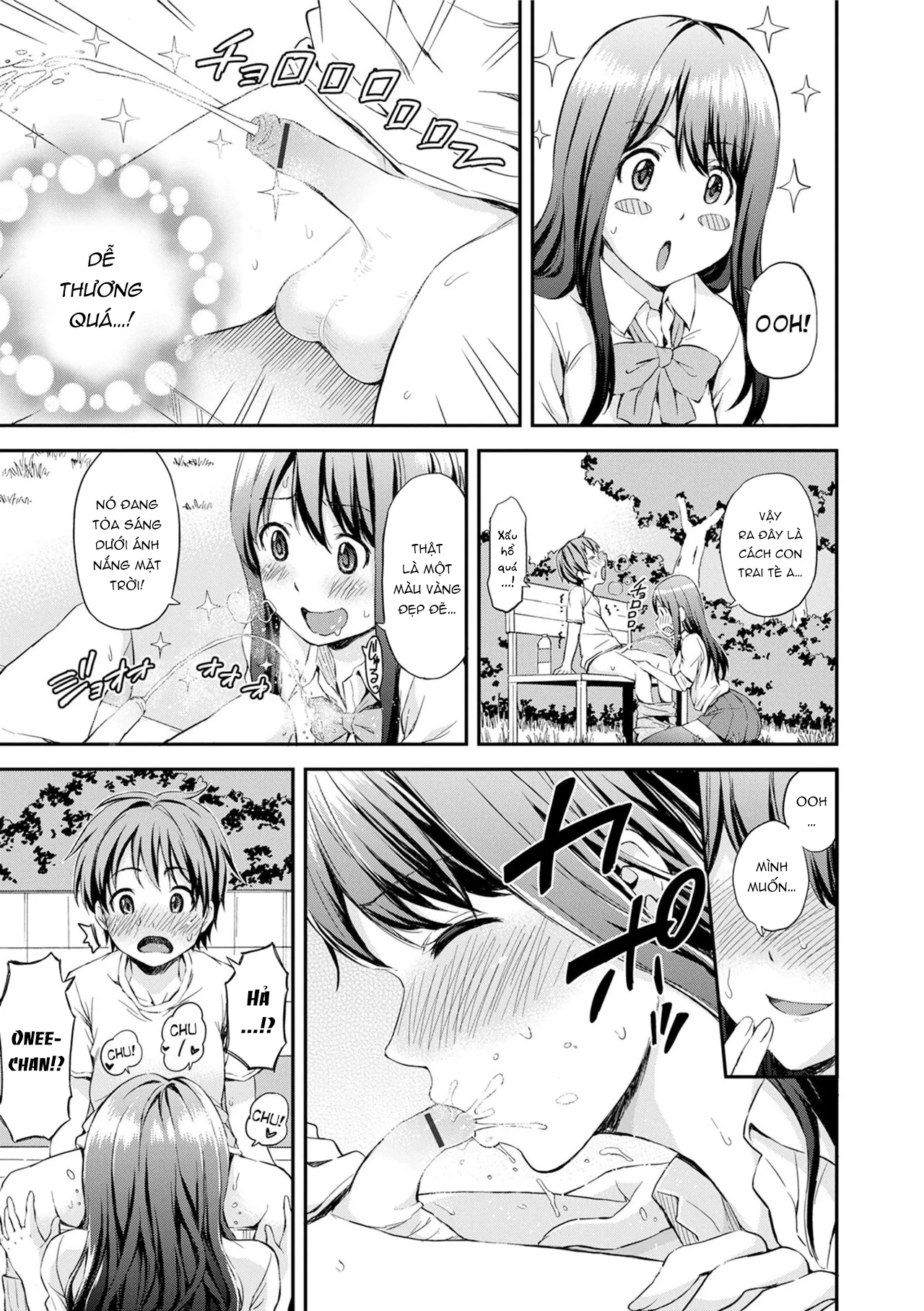 HentaiVN.net - Ảnh 8 - Come Pee Inside Onee-chan! [Onee-chan no Naka de Oshikko Shite!] - Chap 1