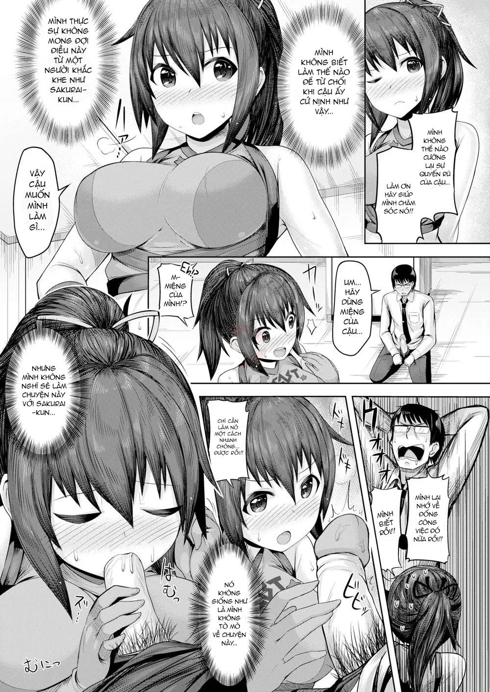 HentaiVN.net - Ảnh 8 - Hãy hỏi Hinata san! - Chap 1