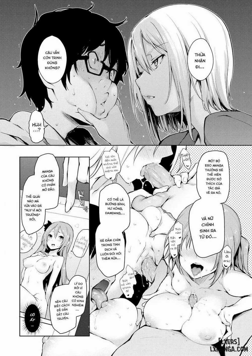 HentaiVN.net - Ảnh 3 - Rakshasi Editor Satou-san - Chap 1