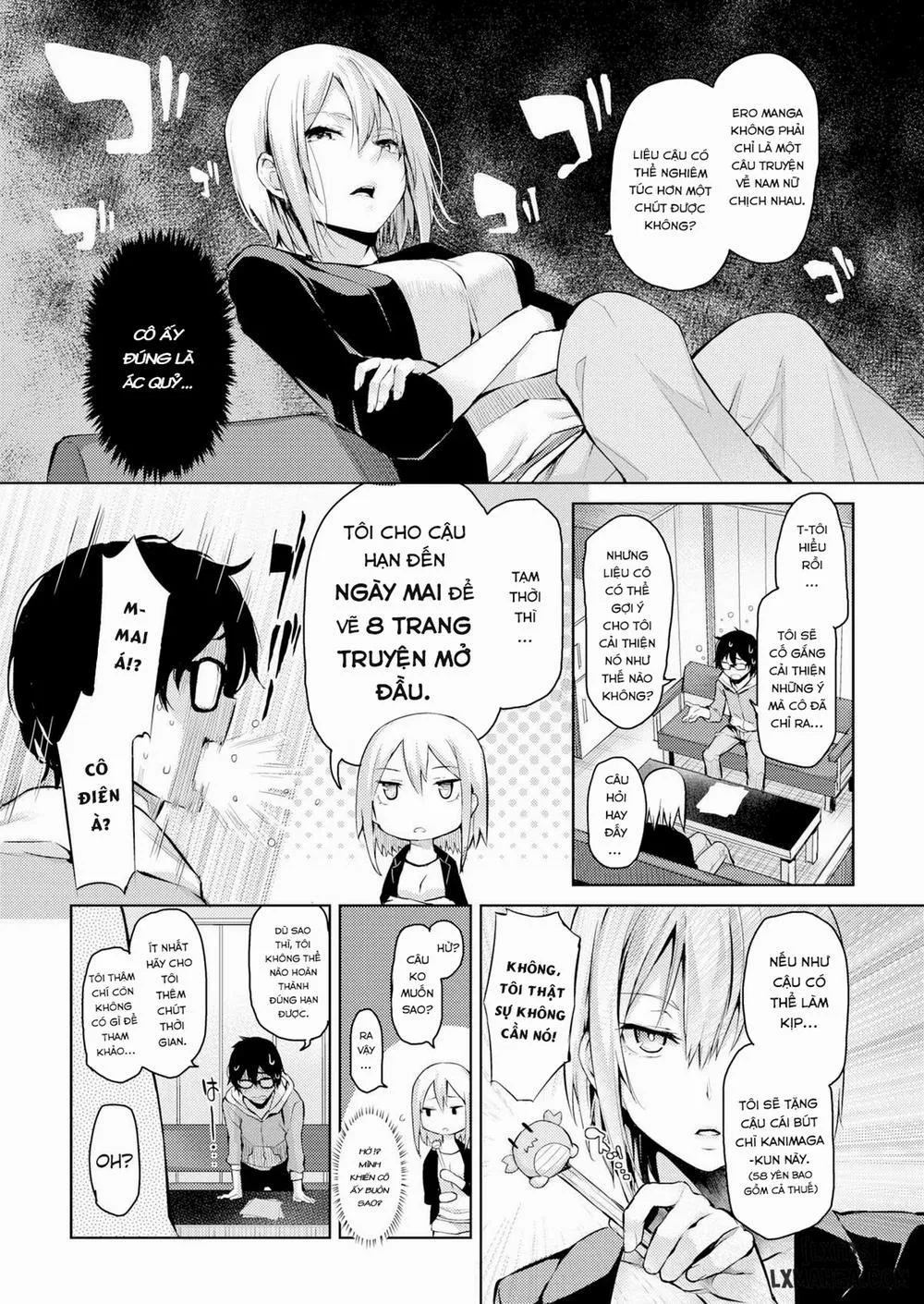 HentaiVN.net - Ảnh 4 - Rakshasi Editor Satou-san - Chap 1