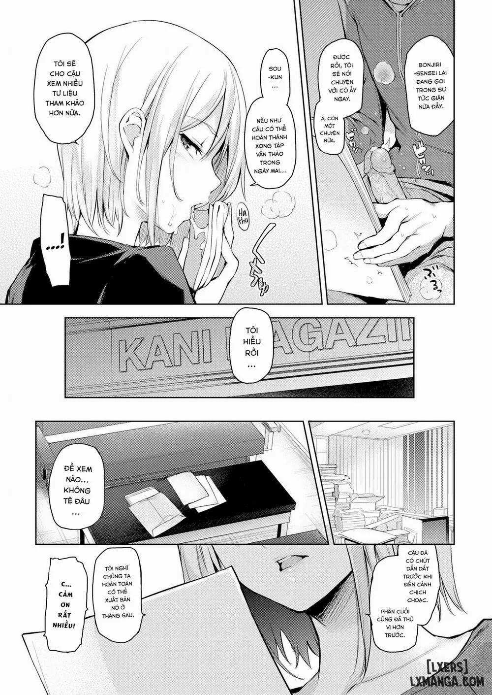 HentaiVN.net - Ảnh 9 - Rakshasi Editor Satou-san - Chap 1