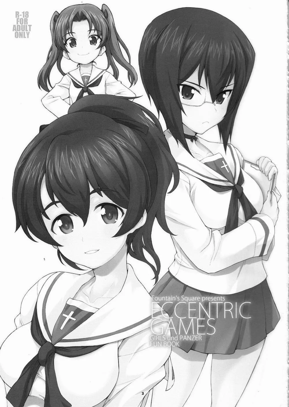 HentaiVN.net - Ảnh 3 - Eccentric Games (Girls und Panzer) - Chap 1