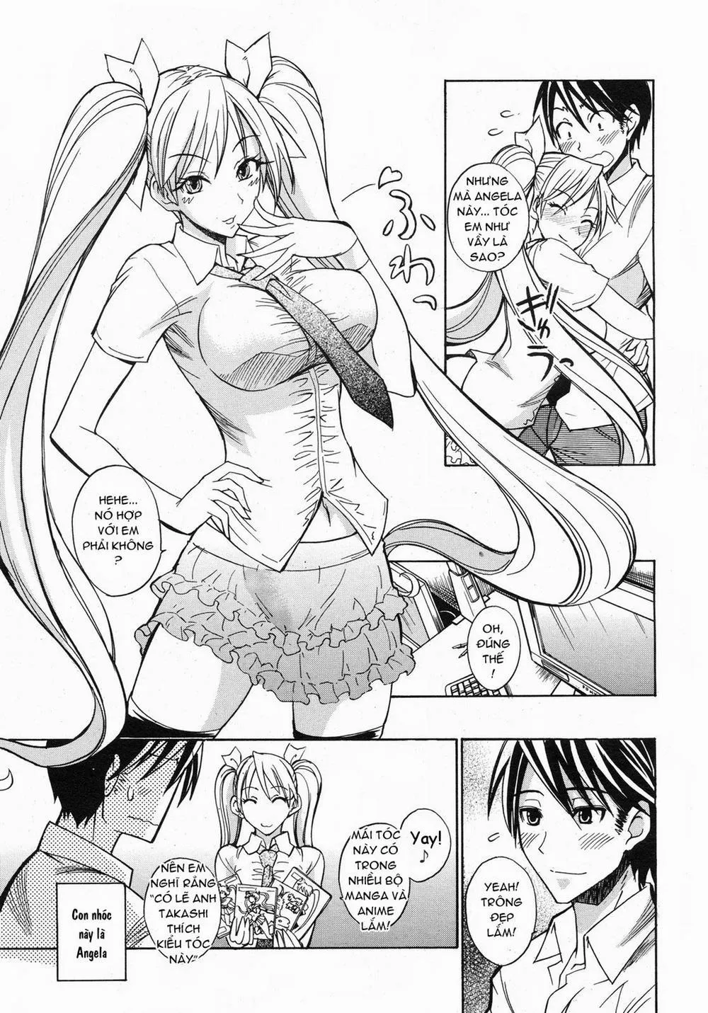 HentaiVN.net - Ảnh 3 - Tricky Twintails Girl - Chap 1